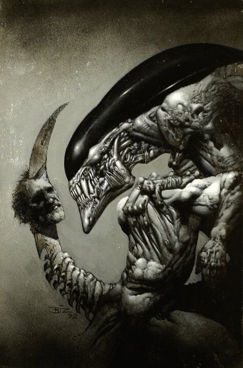 Alien by Simon Bisley - Original Cover