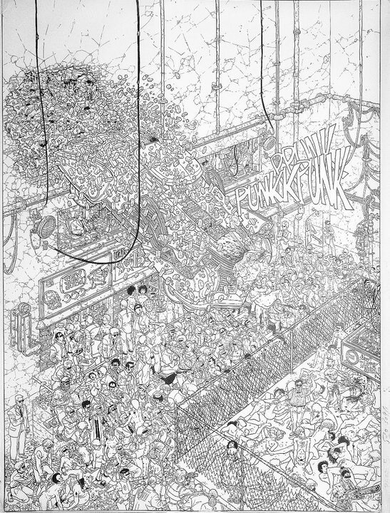 I forgot par Geof Darrow - Planche originale