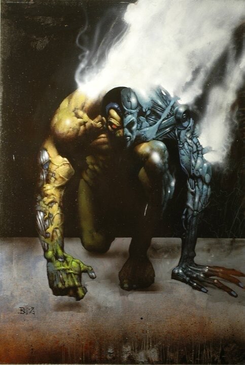 Terminator par Simon Bisley - Couverture originale