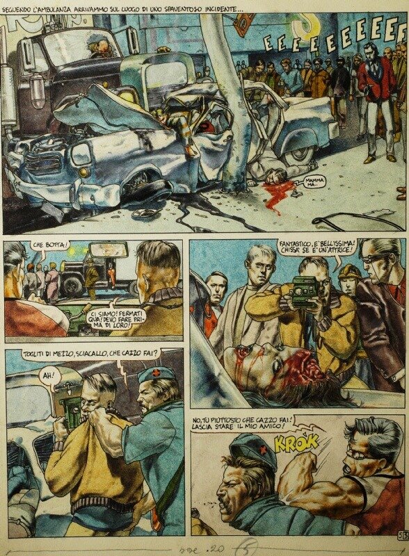 Ranxerox par Liberatore - Planche originale