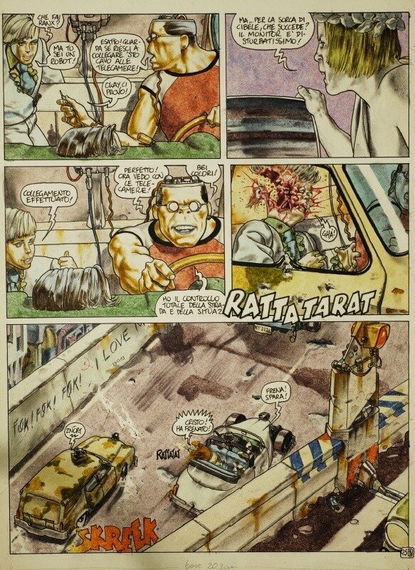 Ranxerox by Liberatore - Comic Strip