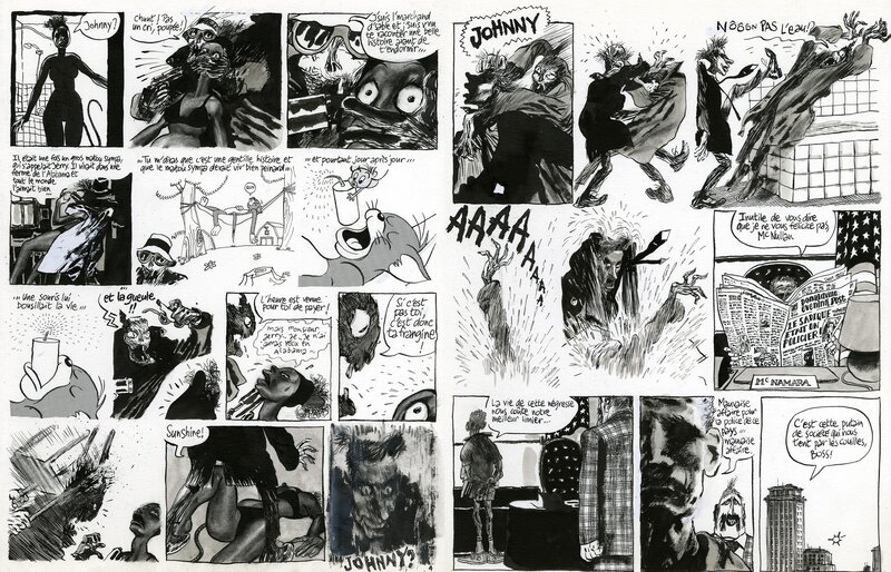 Blutch, Waldo's Bar - récit :