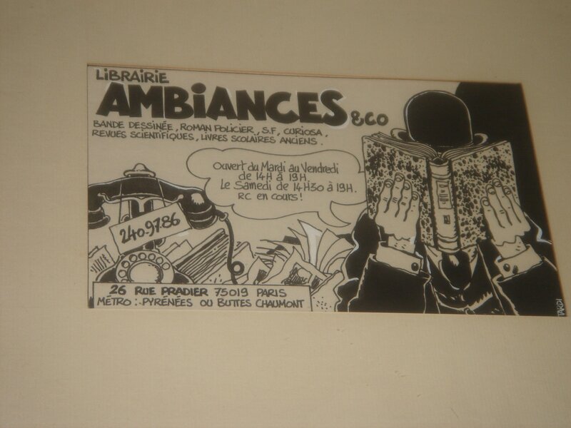 Ambiances by Jacques Tardi - Original Illustration