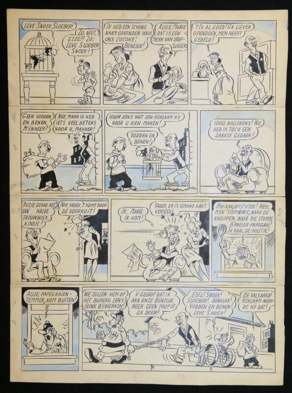 Mr. Guignon - Snoek by Willy Vandersteen - Comic Strip