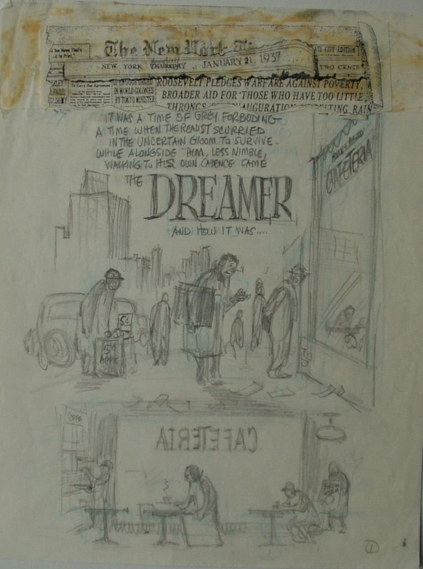 Will Eisner - The dreamer 1 - Original art