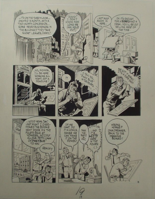 Will Eisner - The dreamer - page 13 - Planche originale