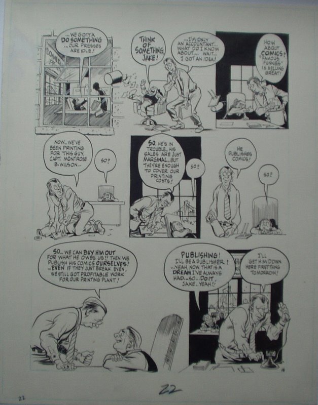 Will Eisner - The dreamer - page 16 - Planche originale
