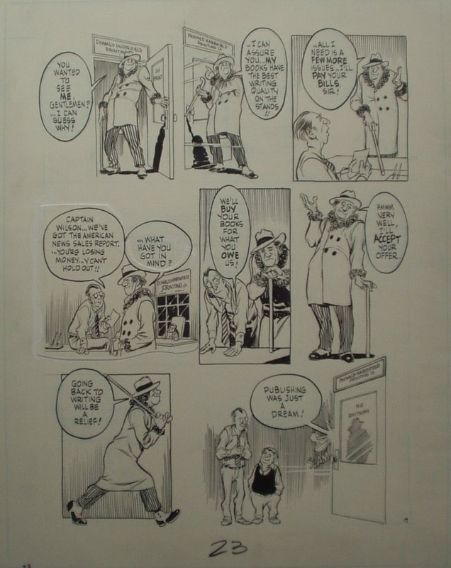 Will Eisner - The dreamer - page 17 - Planche originale