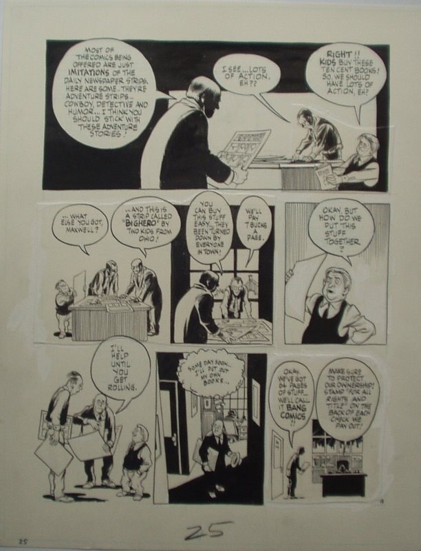 Will Eisner - The dreamer - page 19 - Planche originale