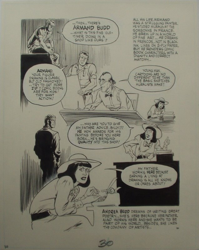 Will Eisner - The dreamer - page 24 - Alexander Blum - Planche originale