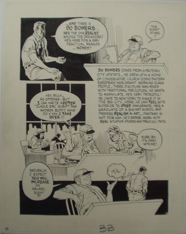 Will Eisner - The dreamer - page 27 - Bob Powell - Planche originale