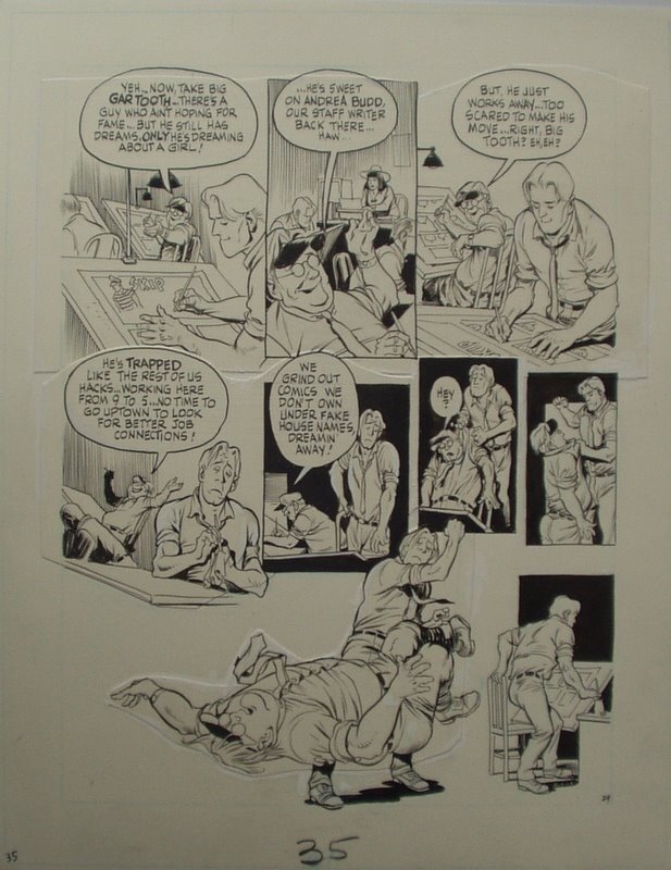 Will Eisner - The dreamer - page 29 - Planche originale
