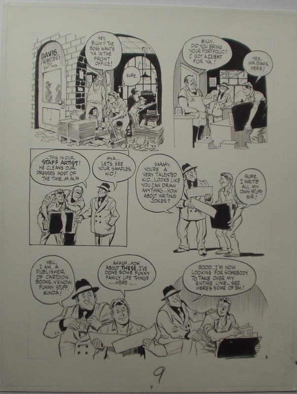 Will Eisner - The dreamer - page 3 - Planche originale