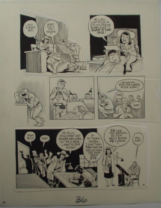 Will Eisner - The dreamer - page 30 - Planche originale