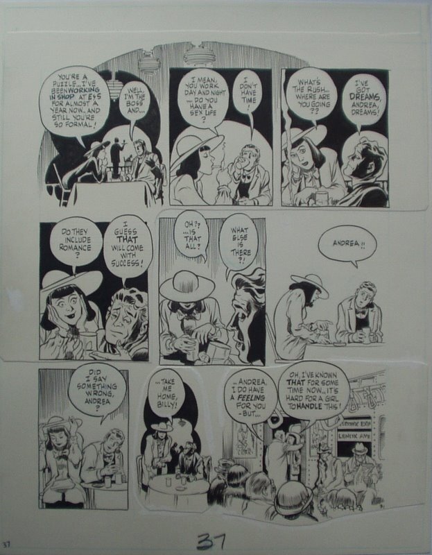 Will Eisner - The dreamer - page 31 - Planche originale