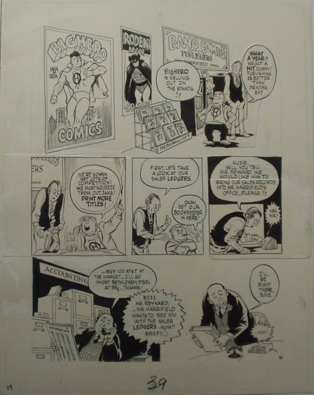 Will Eisner - The dreamer - page 33 - Planche originale