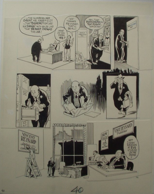 Will Eisner - The dreamer - page 34 - Planche originale
