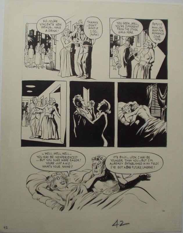 Will Eisner - The dreamer - page 36 - Planche originale