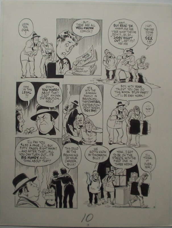 Will Eisner - The dreamer - page 4 - Planche originale