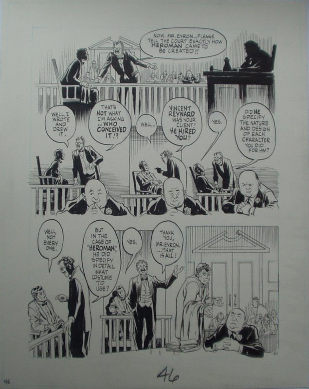 Will Eisner The Dreamer Page 40 Planche Originale