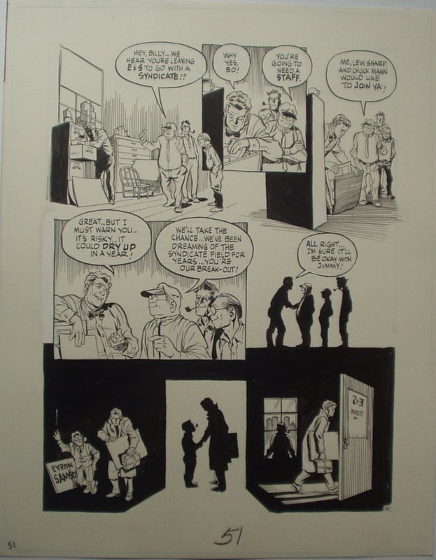 Will Eisner - The dreamer - page 45 - Planche originale