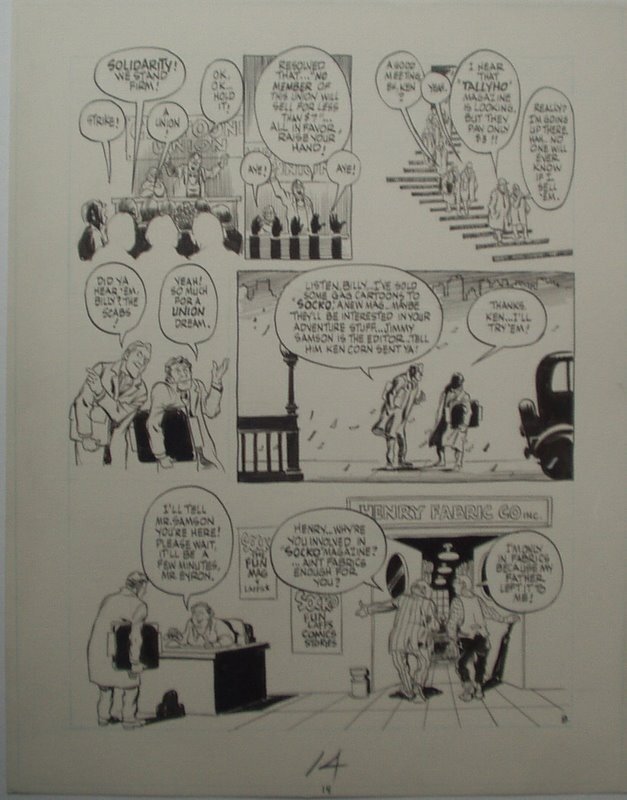 Will Eisner - The dreamer - page 8 - Planche originale