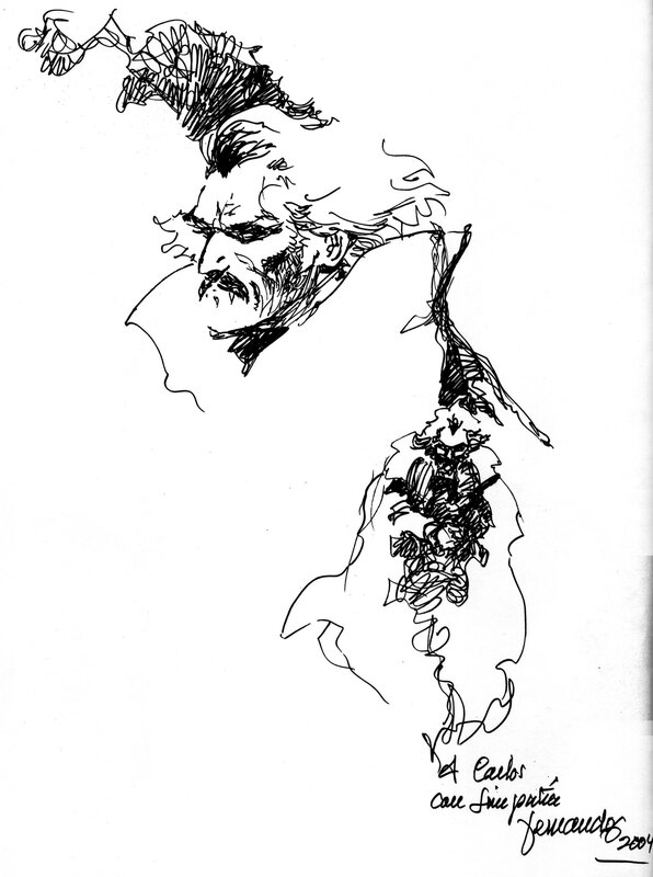 Dracula by Fernando Fernandez - Sketch