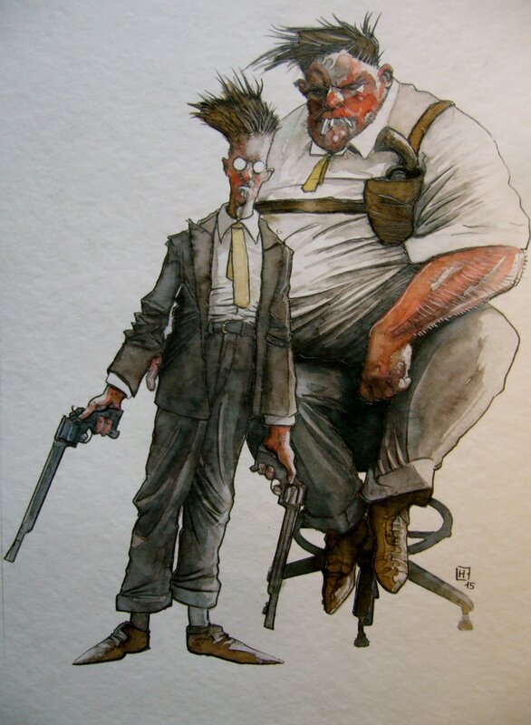 Sam and Twitch by Fabrice Le Hénanff - Comic Strip