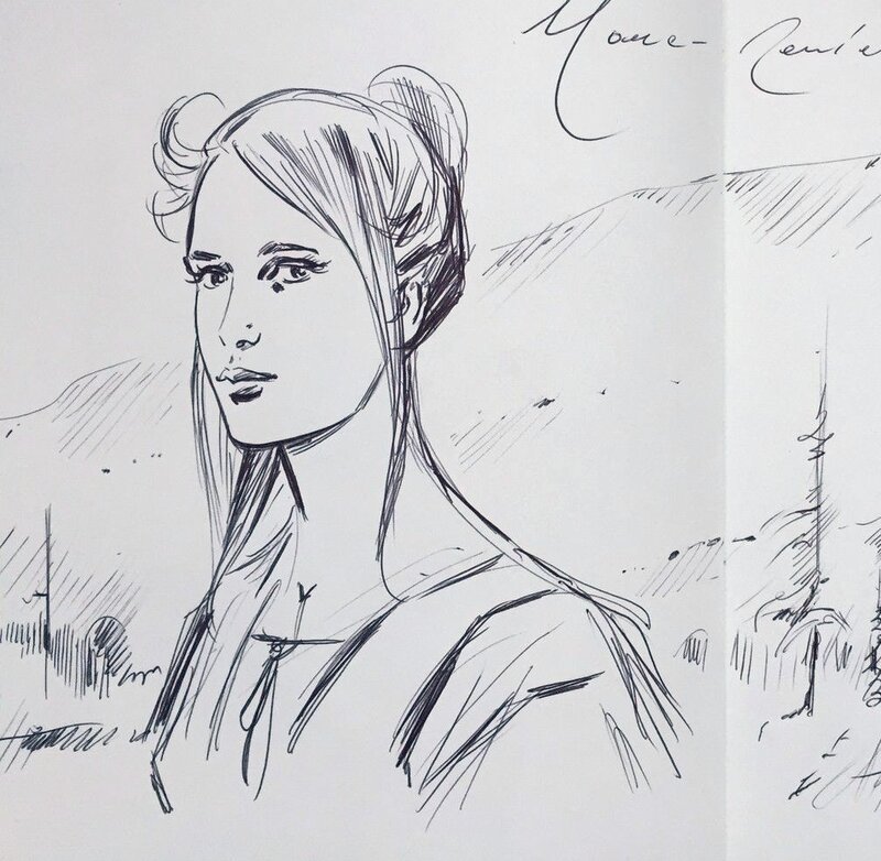 Mary Céleste, T 1 by Marc-Renier - Sketch