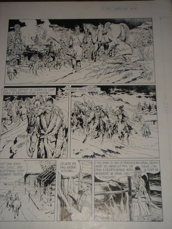 Jonathan Cartland par Michel Blanc-Dumont, Laurence Harlé - Planche originale