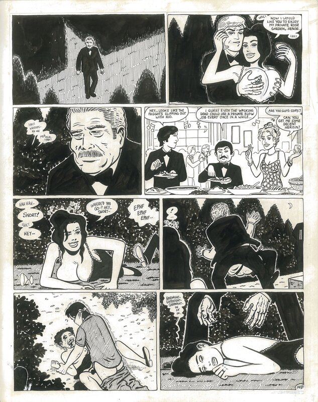 Love & Rockets by Gilbert Hernandez - Comic Strip