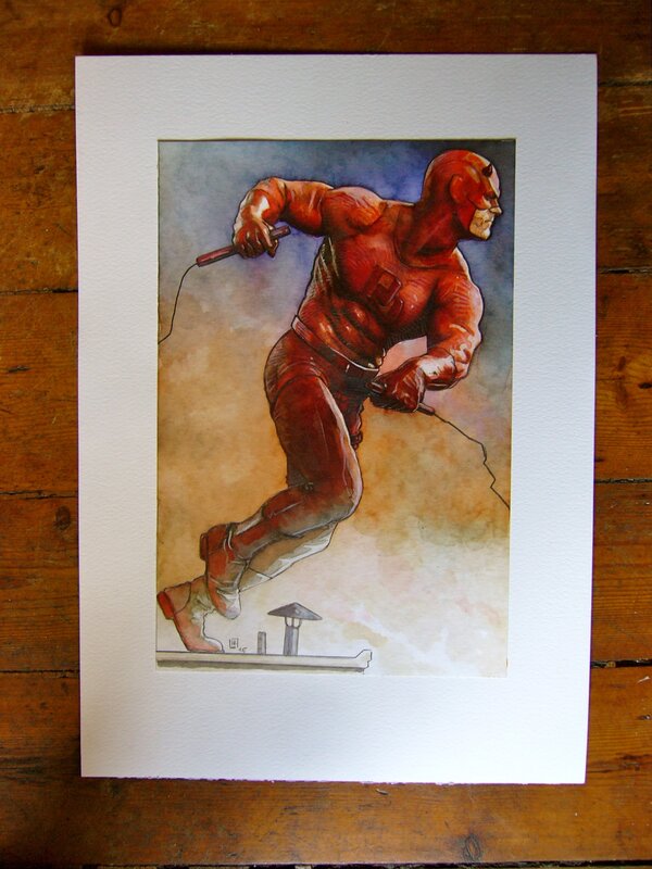 Daredevil par Fabrice Le Hénanff - Planche originale