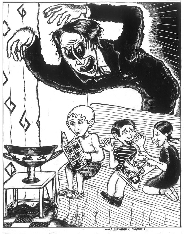 Horror Comics by Aleksandar Zograf - Comic Strip