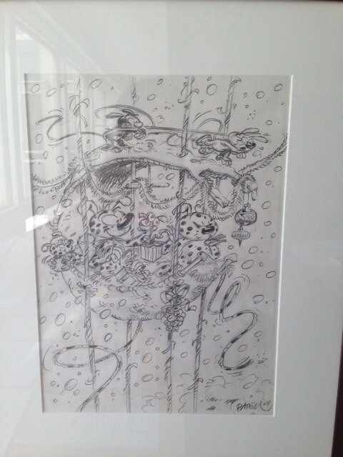 Marsupilami by Batem - Original Illustration
