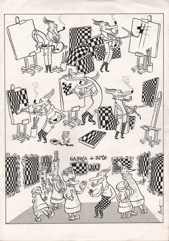 Chess by Lluïsot - Original Illustration