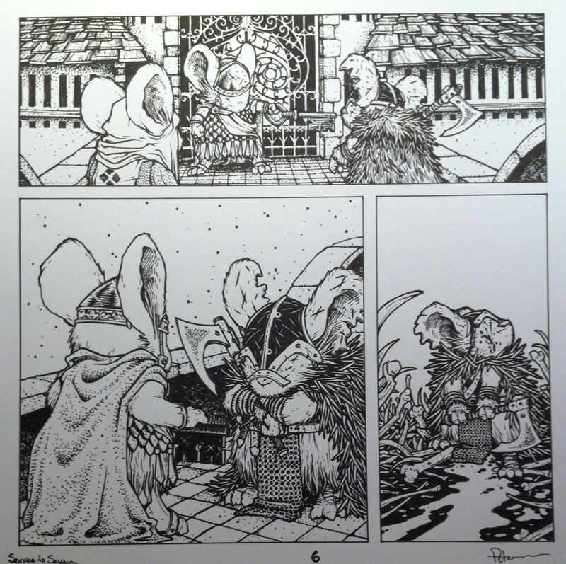 David Petersen, Mouse Guard : Service to Seyan - Page 6 - Comic Strip