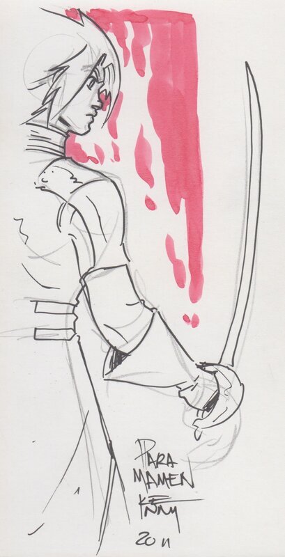 Dos Espadas, 1 by Kenny Ruiz - Sketch