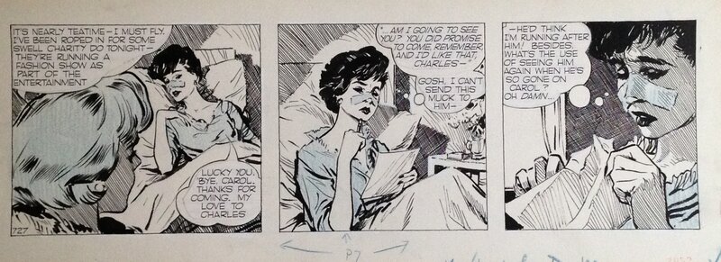 Carol Day #727 par David Wright - Planche originale