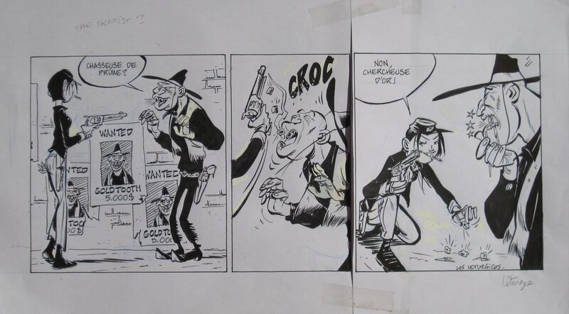 Simon Léturgie, Tekila - The dentist - Planche originale