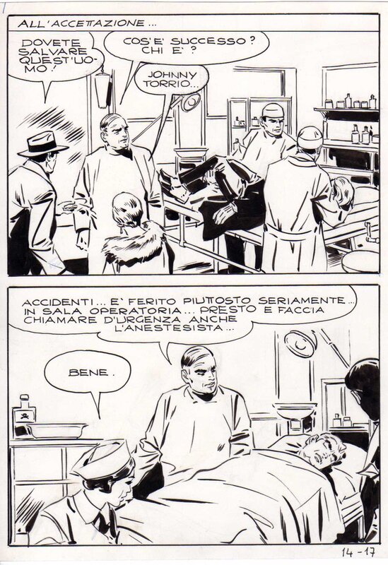 Athos Cozzi, Al Capone n° 14 page 17 (Editions Brandt) - Comic Strip