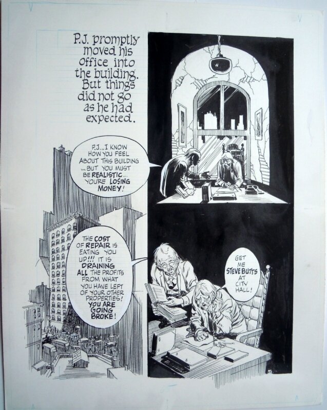 The building by Will Eisner - Comic Strip