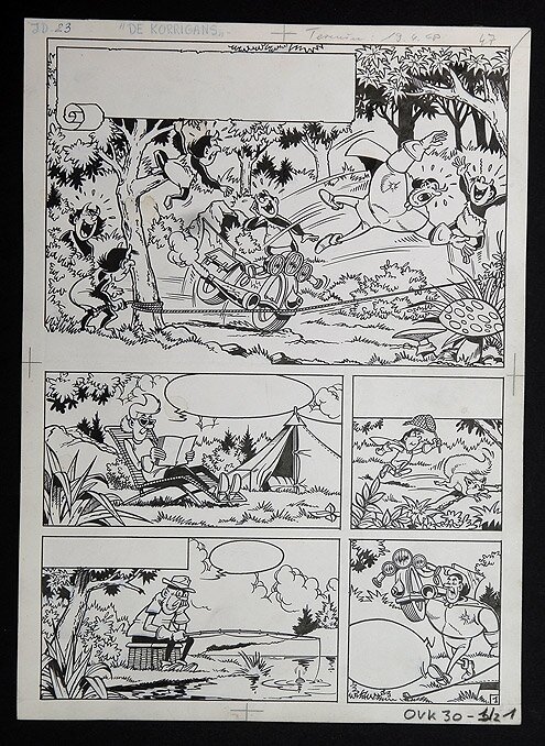 Jerom par Studio Vandersteen - Planche originale