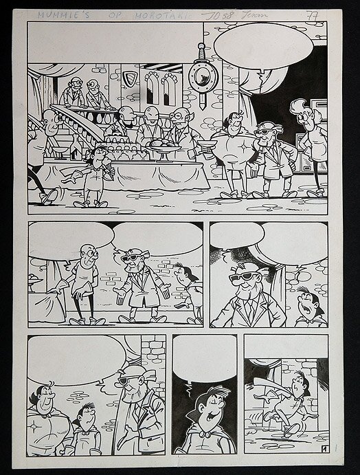 Jerom par Studio Vandersteen - Planche originale