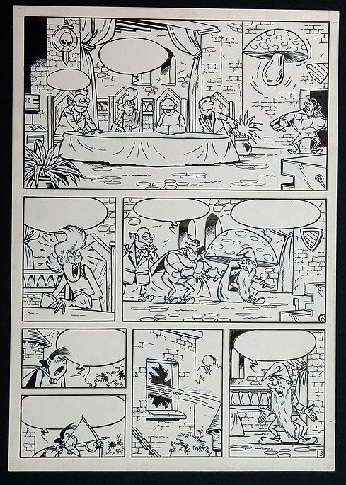 Jerom par Studio Vandersteen - Planche originale