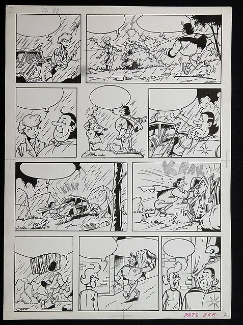 Jerom par Studio Vandersteen - Planche originale