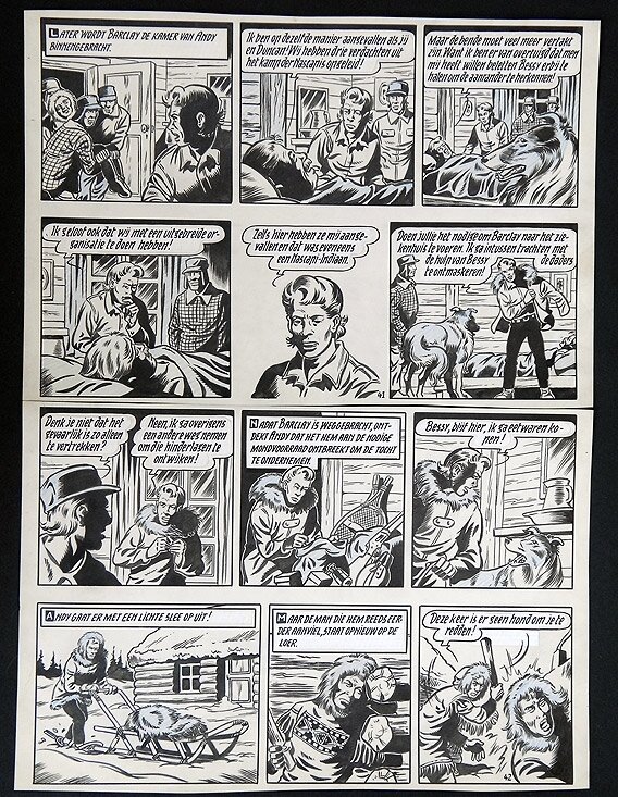 Bessy by Willy Vandersteen - Comic Strip