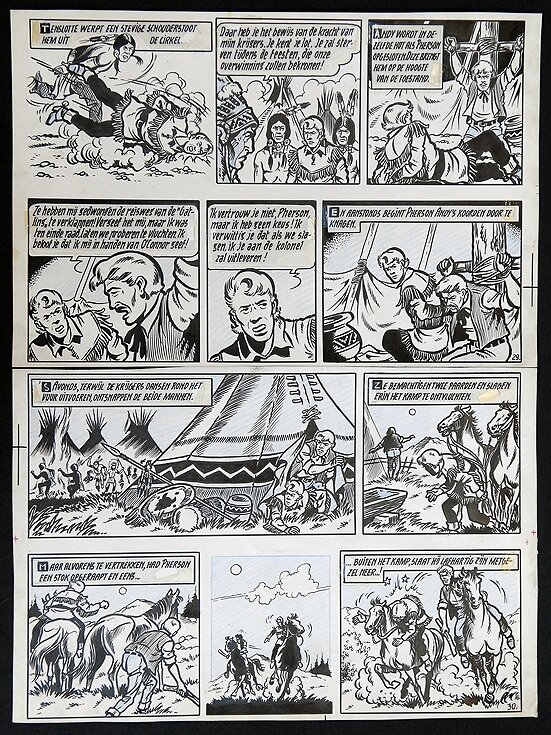 Bessy by Willy Vandersteen - Comic Strip