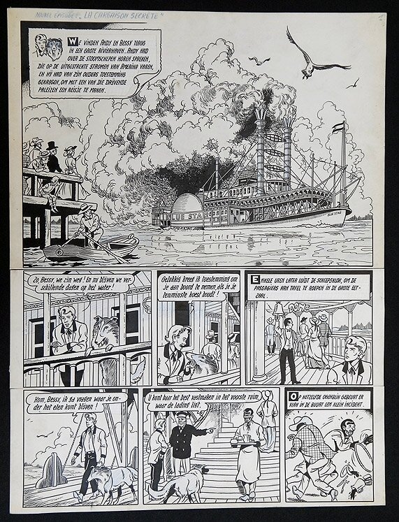 Bessy by Willy Vandersteen - Comic Strip