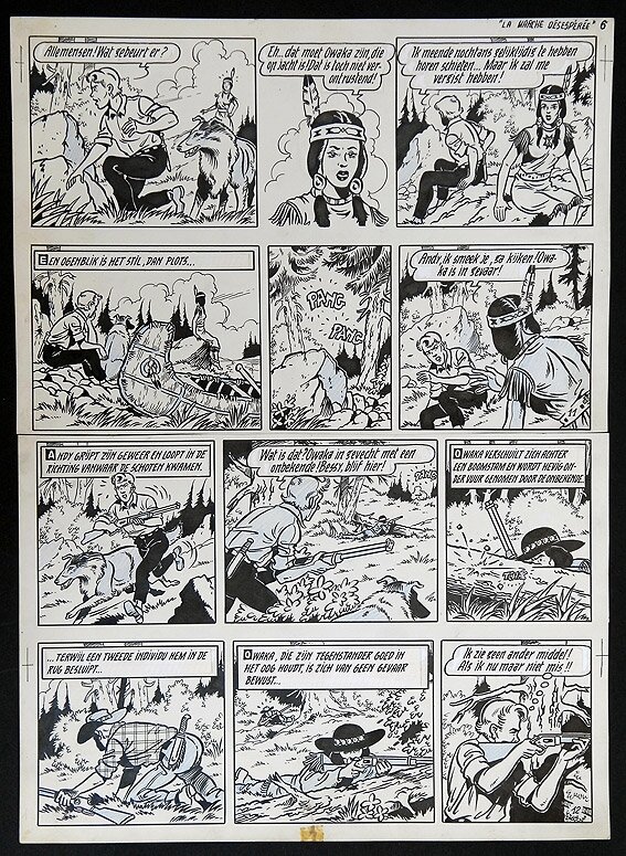 Bessy by Willy Vandersteen - Comic Strip