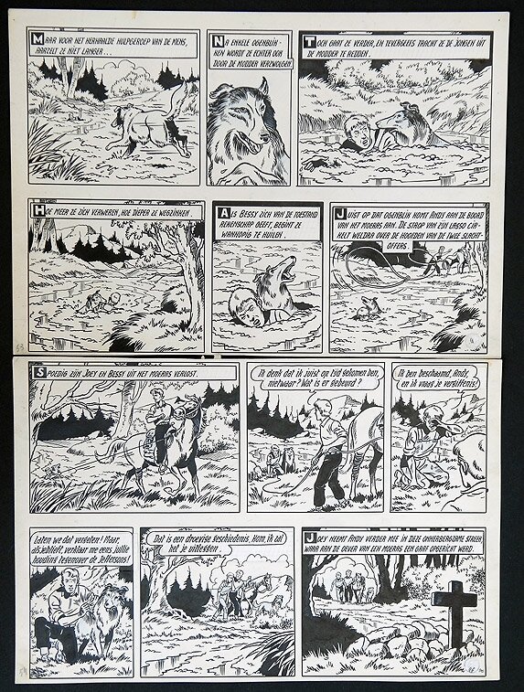Bessy by Willy Vandersteen - Comic Strip